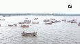 Tiranga Rally organised by BJP in Surat's Tapi River