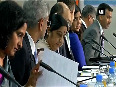 EAM Sushma Swaraj co-chairs JCC meeting with Bangladesh FM