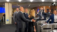 French President Emmanuel Macron arrives for 80th UNGA meeting ahead of his address