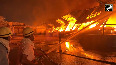 Fire broke out in the industrial area located in Saraswati Enclave area of Gurugram