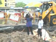 Road caves in after fresh rains lash Chennai