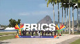 PM Modi poses for family photo with world leaders at BRICS Summit