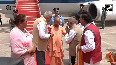 Vice President Jagdeep Dhankhad reached Agra CM Yogi Adityanath welcomed him at the airport