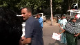 RJD workers protest outside Rabri Devis residence, demand removal of Masaurhi MLA Rekha Paswan