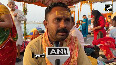 On the occasion of Nirjala Ekadashi, devotees took a holy dip at Dashashwamedh Ghat in Varanasi.