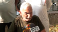 Sanjay Singh's father speaks to media on the ED raids 