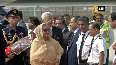 Bangladesh PM Sheikh Hasina lands in Delhi on 4-day India visit