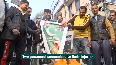 Jammu West Assembly Movement workers stage protest against Pakistan