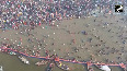 Drone captures mesmerising visuals of Maha Kumbh