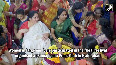 TRS MLC K Kavitha participates in Bathukamma celebrations at Somajiguda Press Club in Hyderabad