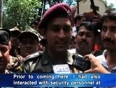 Ms dhoni visits key army posts in restive kashmir region