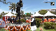 PM Modi pays tribute to Mahatma Gandhi at the Promenade Garden in Georgetown Guyana