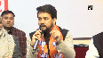 UP polls SP MLAs are either in jail or on bail, says Anurag Thakur