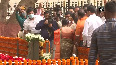 Mumbai Mayor pays floral tribute to Bal Thackeray on his 96th birth anniversary