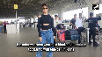 Rhea Chakraborty spotted at Mumbai Airport