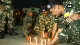 Pulwama attack CRPF jawans hold candle march in Bhopal