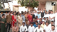 Rajasthan CM Ashok Gehlot flags off Gandhi Darshan Yatra from CMs residence in Jaipur