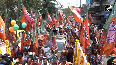 Lok Sabha Elections 2024  BJP TN President K Annamalai holds massive roadshow in Wayanad