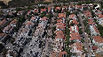 Watch! Drone visuals show devastation of Israeli city struck by Iranian ballistic missiles