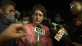 Priyanka Gandhi meets kin of slain farmers in Bahraich