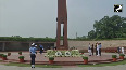 Union Defense Minister Rajnath Singh pays tribute to fallen heroes of 1999 at National War Memorial