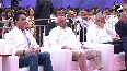 Gujarat CM Patel watch live broadcast of PM Modis Pariksha Pe Charcha program in Ahmedabad