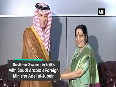 Sushma Swaraj holds talks with Indonesian, Saudi Arabian counterparts