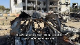 Iranian missile causes crater and damages buildings in Israel