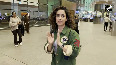 The stunning Sanya Malhotra spotted at the airport