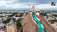 WATCH! Drone visuals of Ucchi Pillayar  Ganesh temple on top of Rock Fort at height of 273 feet