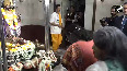 President Droupadi Murmu offers prayers at Dakshineswar Kali Temple in Kolkata