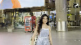 Donal Bisht Slays Her Cute Airport Look as She Poses for the Paps!