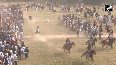 Watch: Nihang Sikhs display horse riding stunts and perform gatka