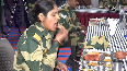 Watch: HM Shah eats dinner with BSF Jawans in Jaisalmer