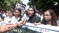 South Calcutta Law College students protest against alleged Kolkata gang rape case