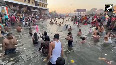 Devotees take holy dip in Godavari in Nashik on Mahashivratri