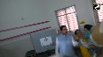 BJPs Dharwad candidate Pralhad Joshi, family cast votes in Hubballi