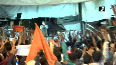 Watch: Aaditya Thackeray greets crowd at Matoshree