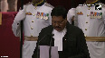 When CJI showed his culture after taking oath, President Murmu, PM Modi, Amit Shah kept watching