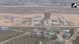 Yogi inspects under construction Jewar airport in Greater Noida