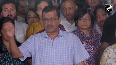 Delhi CM Arvind Kejriwal meets family members of Sanjay Singh post his arrest