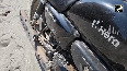 Video: Speeding car hits bike, drags it for 4 km in Gurugram
