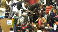 AAP, BJP Councillors exchange blows as ruckus erupts at Civic Centre