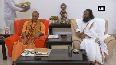 Ram Mandir dispute CM Yogi Adityanath holds meeting with Sri Sri Ravi Shankar