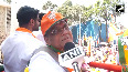 Lok Sabha Elections BJP s Candidate Piyush Goyal holds roadshow in Mumbai