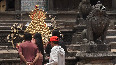 Nepal's ancient golden throne kept on public display
