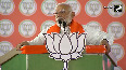 PM Modi lashed out at Congress during his election rally in Wardha
