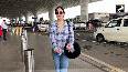 SPOTTED: Zareen Khan at Mumbai airport