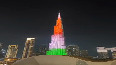 Dubai's Burj Khalifa lights up to celebrate PM Modi's 75th birthday