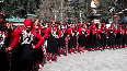 Watch Kullvi folk dance regale crowd at Winter Carnival in Manali